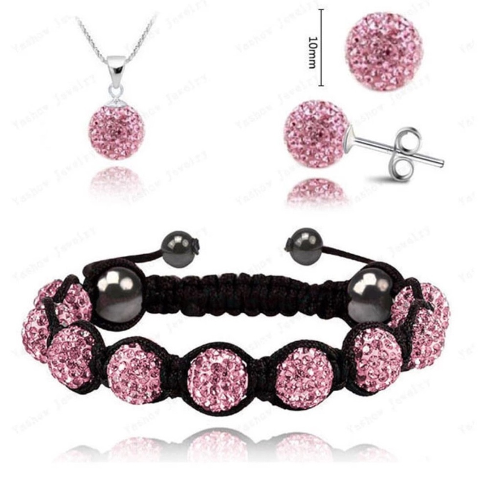 PINK jewelry set